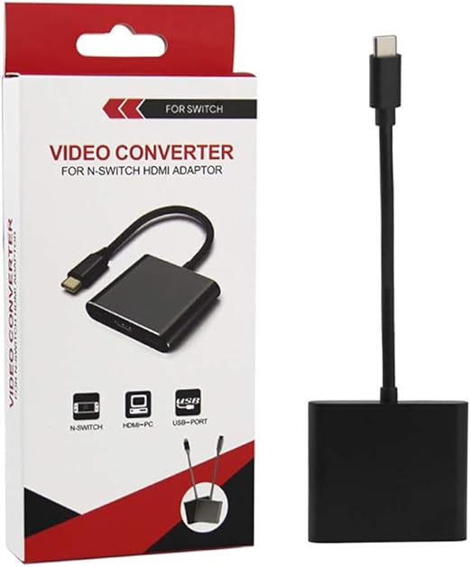 Amazon Nintendo Switchドックステーション用type Cハブ Hdmiアダプター 1080p Hdmiスイッチドックコンバーターアダプター 任天堂スイッチ対応 スイッチドックセット用交換用hdmiハブアダプター 周辺機器 アクセサリ