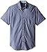 Nautica Men's Classic Fit Short Sleeve Plaid Poplin Shirt