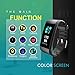 New Fitness Tracker, Heart Rate Monitor, IP67 Waterproof Smart Bracelet with Camera Remote Shoot, Activity Fitness Wristband R11 Pedometer for Bluetooth Android and iOS (R11-Black)