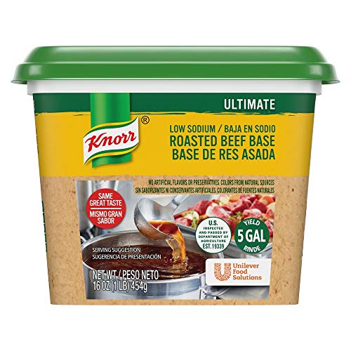 Knorr Professional Ultimate Low Sodium Beef Stock Base Gluten Free, No