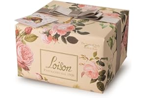 Loison. Panettone Rose with Rose Syrup. Top Frutta e Fiori. 1Kg (2.2lb)