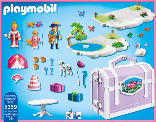 PLAYMOBIL 5359 Mein MitnehmKöfferchen Prinzessinnen-Geburtstag – Bild 4