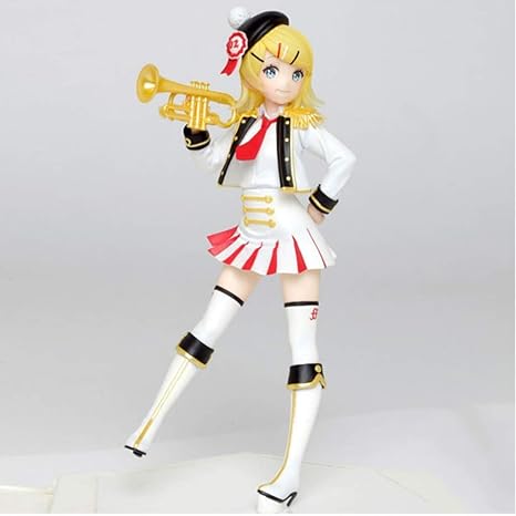 Amazon Co Jp Py 鏡音リン図冬のライブ版オーケストラは鏡音リン周辺機器かわいいスタイル人形の装飾品から手作りモデル人気の漫画のギフト玩具装飾トランペット ホーム キッチン