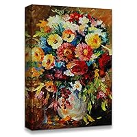 Canvas Wall Art Vintage Oil Painting Canvas Prints Home Artwork Decoration for Living Room,Bedroom - 12x18 inches