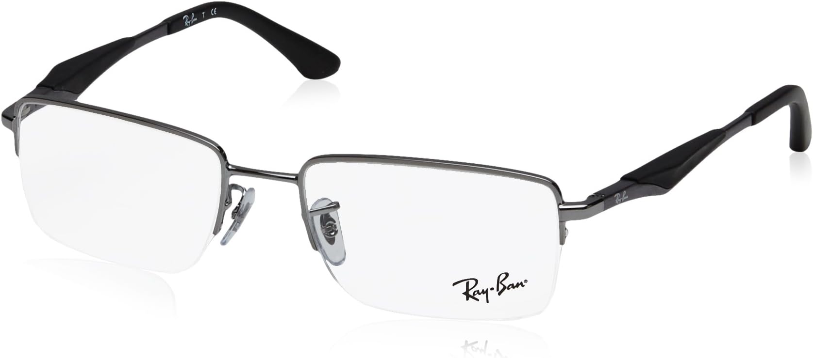 Ray-Ban RX6285 Rectangular Metal Eyeglass Frames