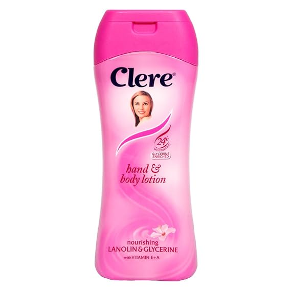 CLERE Hand and Body Lotion Nourishing Lanolin and