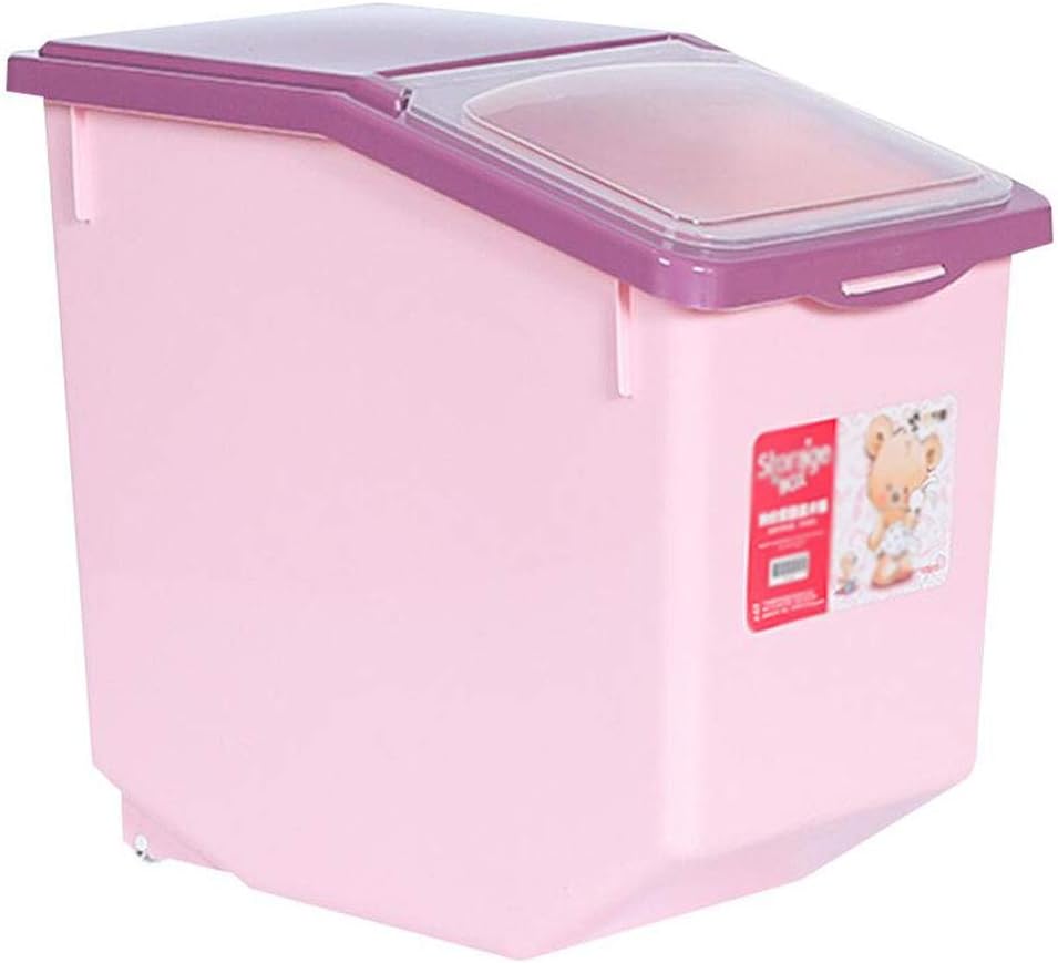 Kitchen food storage container Rice storage box Plastic Seal Moisture proof 10kg/15kg Food Dispensers