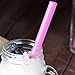 Smoothie Straws in Assorted colors, Good for Drinks, Projects Slushies and Milkshakes, Pack of 100 Pieces (Smoothie -100 Pack)