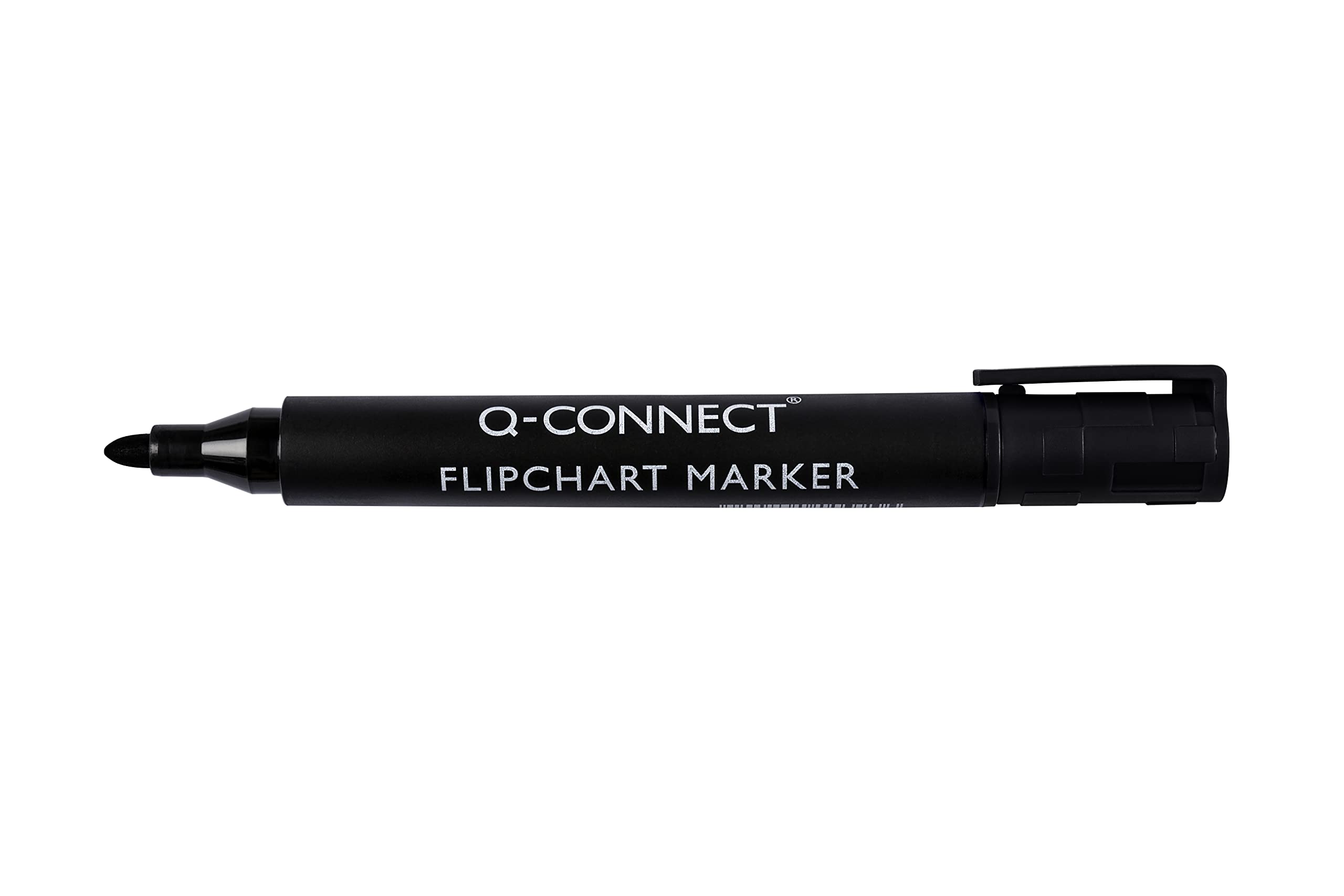 Q-Connect Flipchart Marker Bullet Tip - Black
