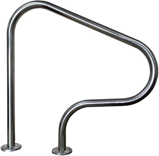 warmpool pasamanos baranda agarradera barandilla para piscina acero inox aisi 316 800mm