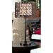 Kenroy Home 32219BRZ Tanglewood Outdoor Table Lamp with Bronze Finish, Rustic Style, 28