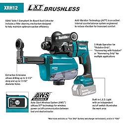 Makita XRH12ZW 18V LXT 11/16" AVT Rotary