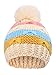 Arctic Paw Kids' Super Chunky Cable Knit Beanie with Yarn Pompom, Red