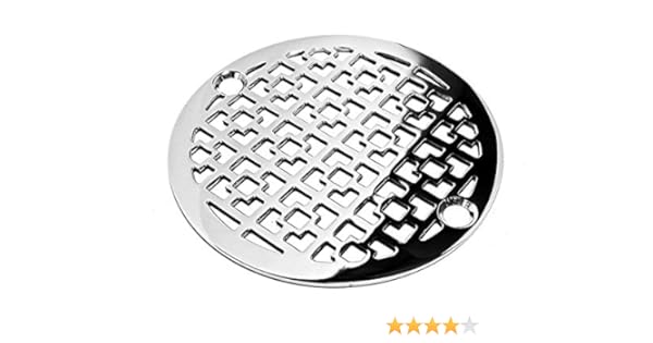 Designer Drains 3 25 Geometric Squares Number 1 Round Polished