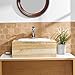 BWE Waterfall Bathroom Faucet Brushed Nickel Bathroom Faucets for Sink 1 Hole with Pop Up Drain Assembly and Supply Hose Single Handle Vanity Sink Faucet Parts Bath Lavatory Modern Mixer Tap