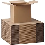 CRUGLA 40 Packs Shipping Boxes 6x6x6, Cardboard