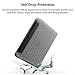 iPad Pro 10.5 Case with Pencil Holder, Swees Slim Full Body Protective Smart Cover Leather Case Rugged Shockproof with Stand Built-in Apple Pencil Holder for iPad Pro 10.5 inch, Black