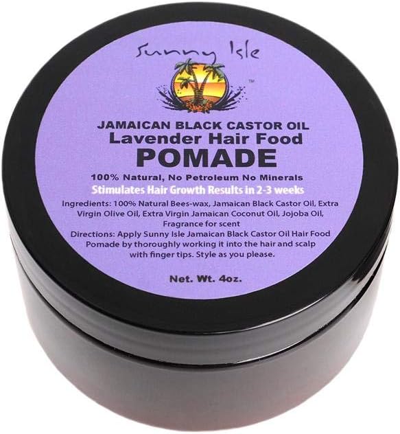 Sunny Isle Jamaican Lavender Hair Pomade 4oz Jar