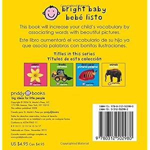 Animals: Animales (Bright Baby) (English and Spanish Edition)