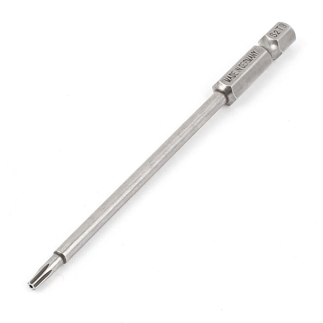 sourcing map 100mm Long 1/4" Hex Shank T9 Magnetic Torx Security Screwdriver Bits