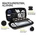 MoKo Carrying Case for Nintendo Switch Lite, Travel Case Hard Shell EVA Tough Storage Bag Holder for Nintendo Switch Lite Console, Accessories & Game Cards – Graythumb 4