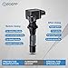 ECCPP Portable Spare Car Ignition Coils Compatible for Mazda 6/3/CX-7/Miata/Speed6 2006-2013 Replacement for UF540 C1683 for Travel, Transportation and Repair (Pack of 4)