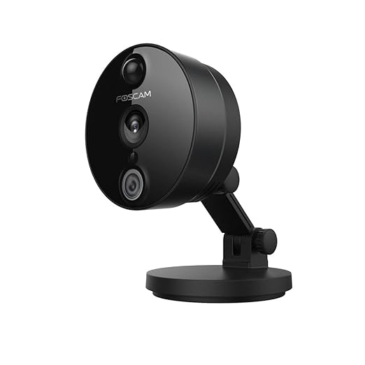 title=Foscam C2, Telecamera IP per la Videosorveglianza, HD 1080P WiFi con App iOS o