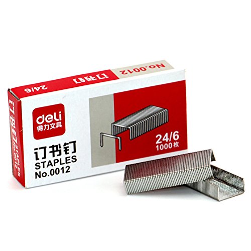 Buy Office Supplies 24/6 Standard Stes 1000 Count Silver Online at