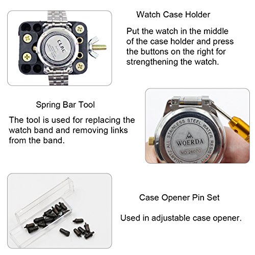Mua Watch Repair Kit, Professional Watch Battery Replacement Tool Link