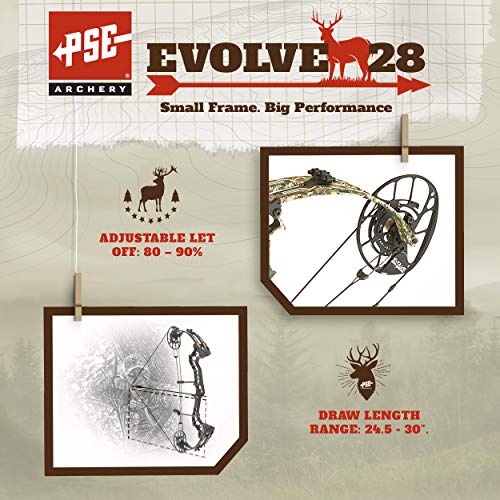 PSE ARCHERY Evolve 28-70 lb. Draw Weight - Realtree Edge