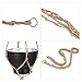 Plant Hanger, Hanging Planter/Plant Holder Indoor Outdoor for Plants, Cotton Rope Plant Hanger Set with Key Ring, Large, 6 Packs, 2 Size