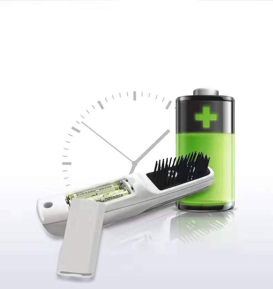 Hair Growth Comb Electric, Wisfun Red Light Scalp Massager Comb for Hair Growth, Stimulate Hair Follicle Stress Relax for Anti Hair Loss