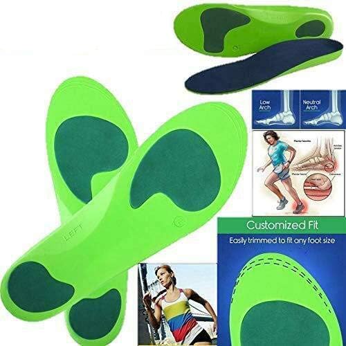 insoles for flat feet running uk
