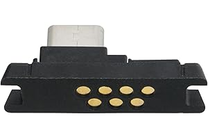 CARPSDZY Sync & Charge Docking Connector for Zebra Symbol TC51 TC510K TC52 TC56 TC57 Handheld Barcode Scanner Mobile Computer (P/N:ADP-TC51-RGIO1-03)