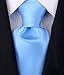 Scott Allan Collection Micro Dot Solid Color Ties for Men - Woven Necktie - Pastel Blue