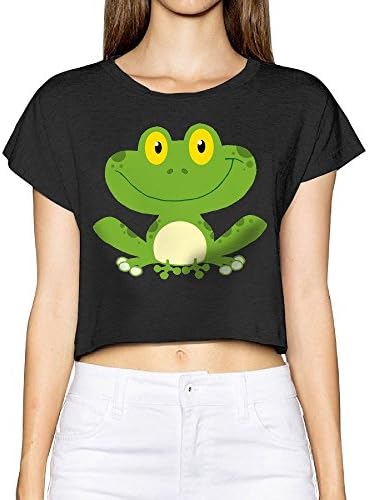 Women Kermit Spades Aritzia Beach Shorts Frog Pure Cotton Comfortable Dew Navel T-Shirt