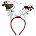 Multicolored Marabou Headbopper | Christmas Accessory