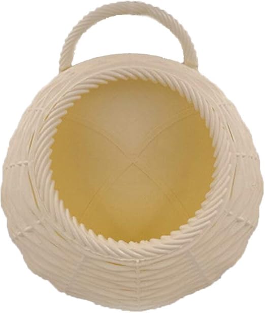 rattan flower girl basket