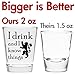 I Drink and I Know Things Shot Glass