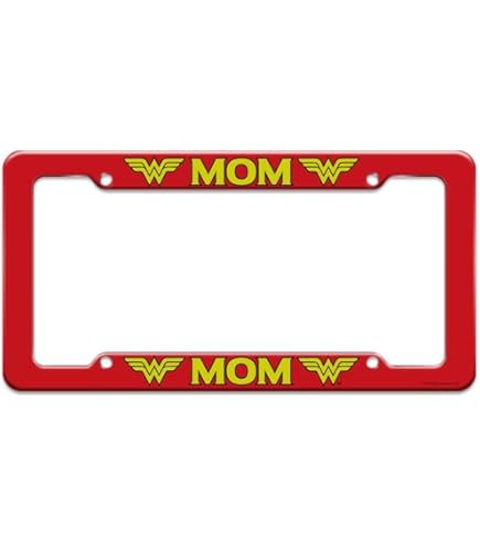 Wonder Woman Golden Lasso License Plate Frame - Officially Licensed DC Comics