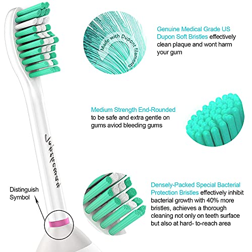Toptheway Replacement Toothbrush Heads for Philips Sonicare ESeries