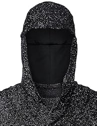 Renaissance Faux Chain Mail Armor Tunic Shirt Coif