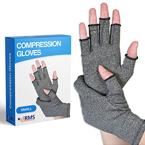 RMS Arthritis Gloves Compression Hand Glove for Osteoarthritis, Rheumatoid & Carpal Tunnel