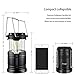 Camping Lantern with Magnetic Base Collapsible Portable LED Flashlights COB Lamp Waterproof Tent Light Survival Kit Hook Battery Operated for Emergency Hurricane Outage Outdoor Home (Pckage of 1)