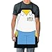 ICUP The Simpsons - Homer Be The Character Adult Size 100% Cotton Adjustable Black Apron