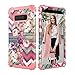 Galaxy Note 8 Case,CASY MALL 3-Layers Heavy Duty Hybrid Full-Body Protect Case for Samsung Galaxy Note 8 2017 Release Flower
