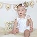 Angekids Baby Infant Girl Pure White Pretty Lace Floral Princess Party Dress Romper (0-3M(Tag3), White)