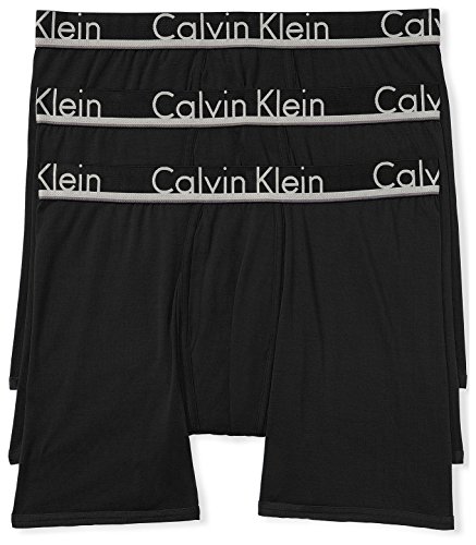 Calvin Klein Men's Comfort Micro Multipack Boxer Briefs, Black, X-Large