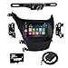 Otto Navi DVD GPS Navigation Multimedia Radio and Dash Kit for Hyundai Elantra 2014-2016 with Back up camera and extra