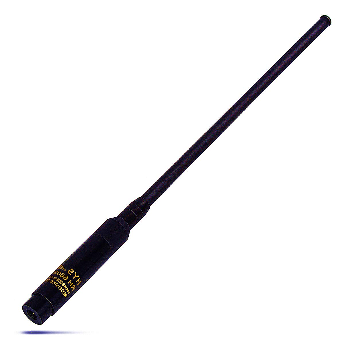 HYS SMA-Male Aerial VHF/UHF 144/430MHz Telescopic Walkie Talkie Antenna Compatible with Two Way Radio YAESU VX-3R VX-6R VX-7R VX-8R VX-150 FT-60R VX-160 VX-400 VX-800